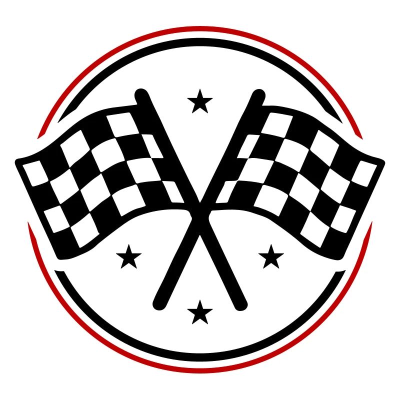Drapeau de course à damier