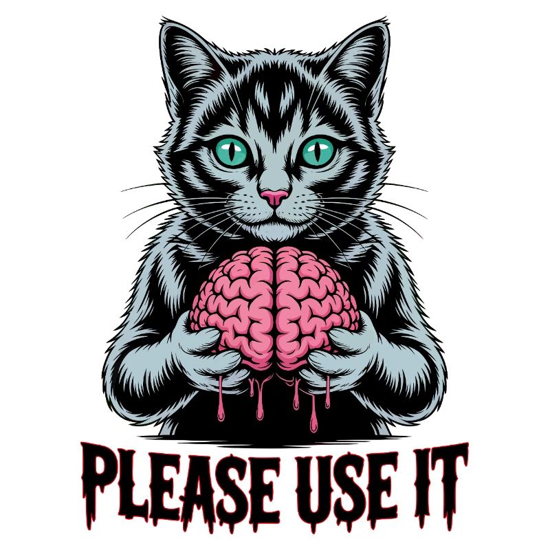 Zombie Cat Please Use It