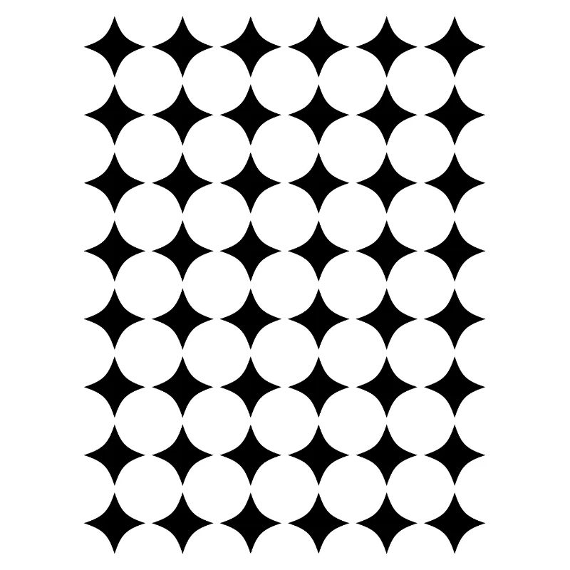geometric circles pattern grid