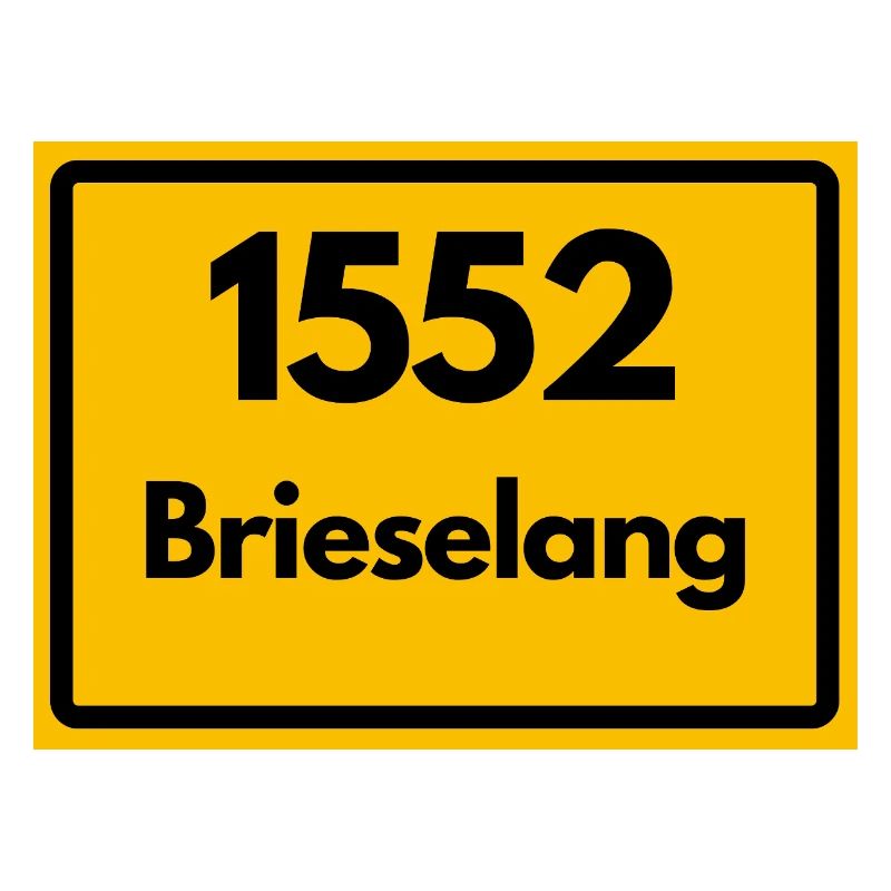 ANCIEN CODE POSTAL 1552 BRIESELANG BRANDENBURG DDR