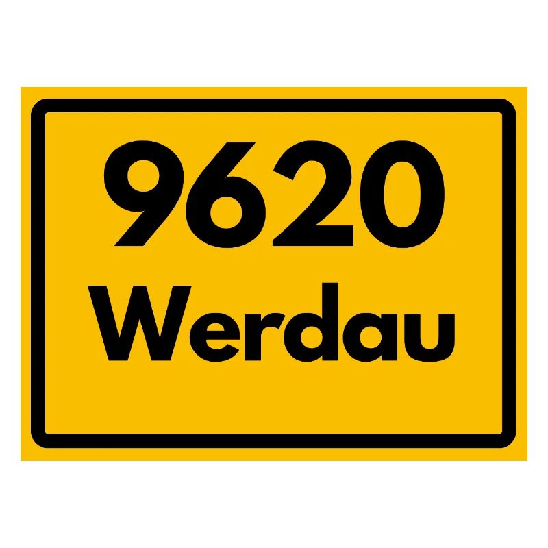 ALTE POSTLEITZAHL PLZ 9620 WERDAU SACHSEN OSTALGIE