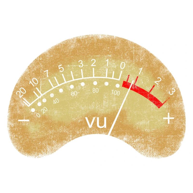Analoges VU-Messgerät