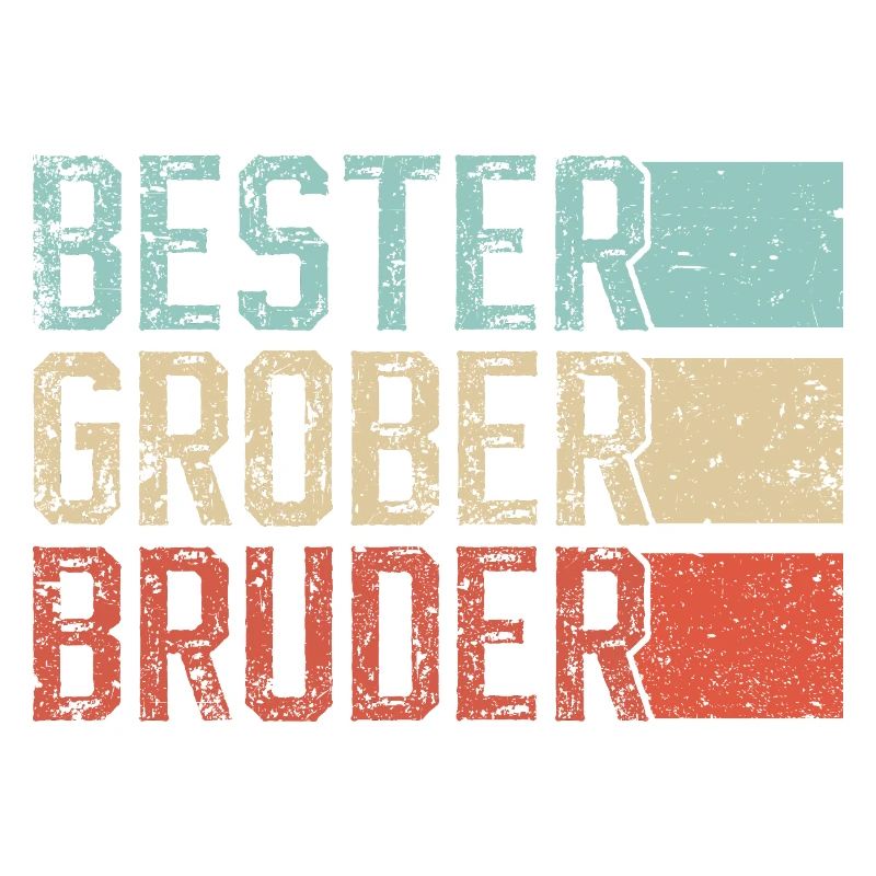 Bester Großer Bruder Retro