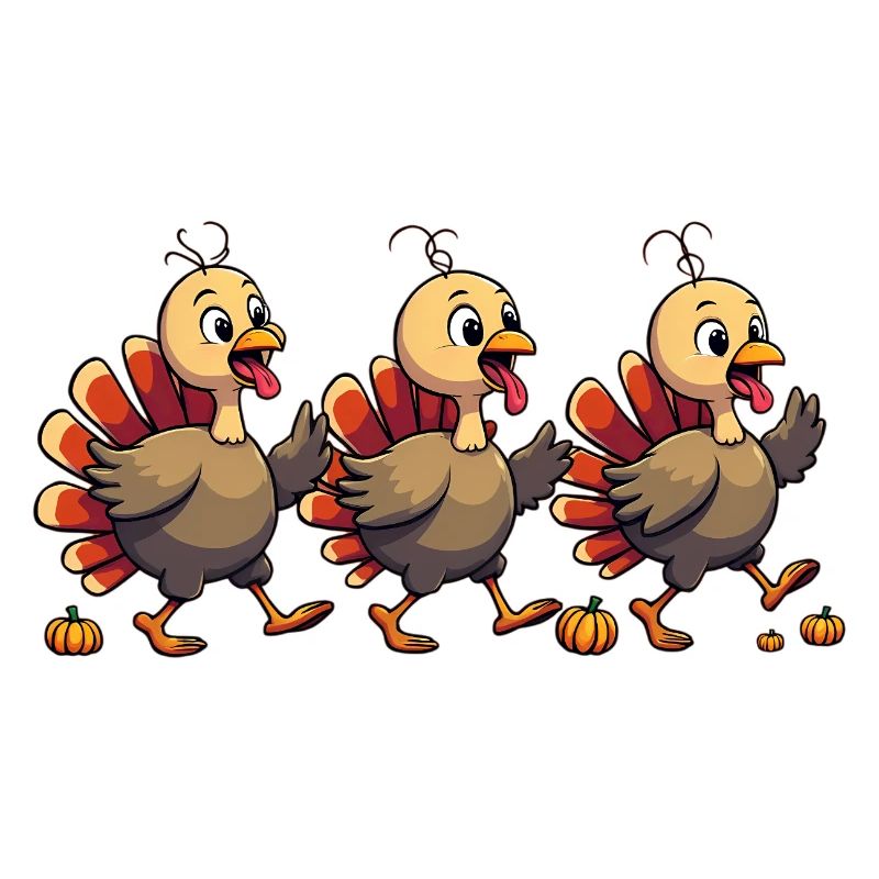 Bébé dinde de Thanksgiving
