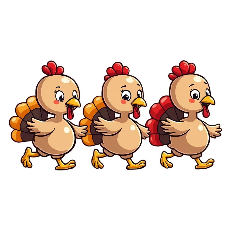 Bébé dinde de Thanksgiving