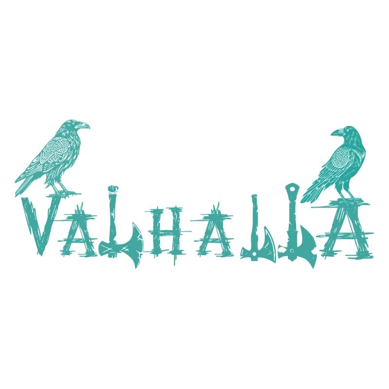 Chemise Valhalla Runic Ravens
