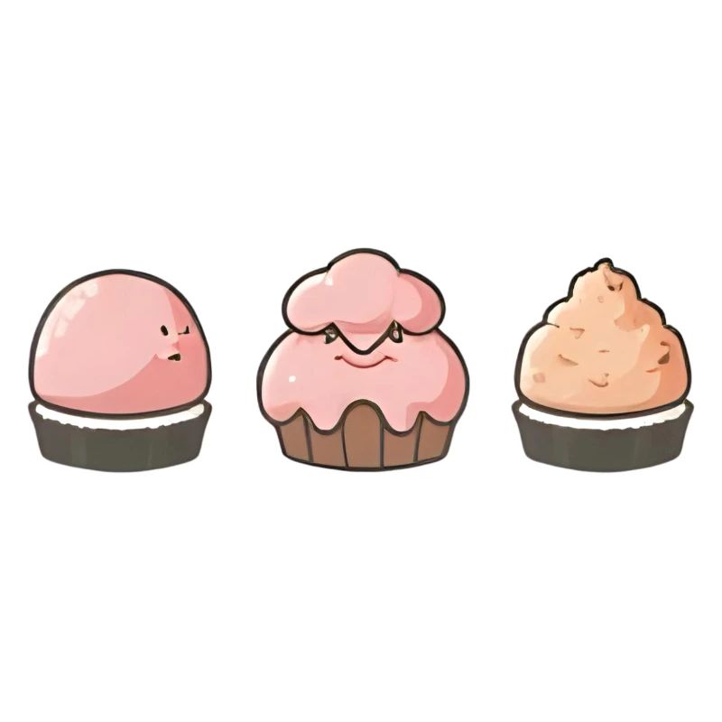 Cupcaake – Conception de cupcakes Kawaii pour Candy-L
