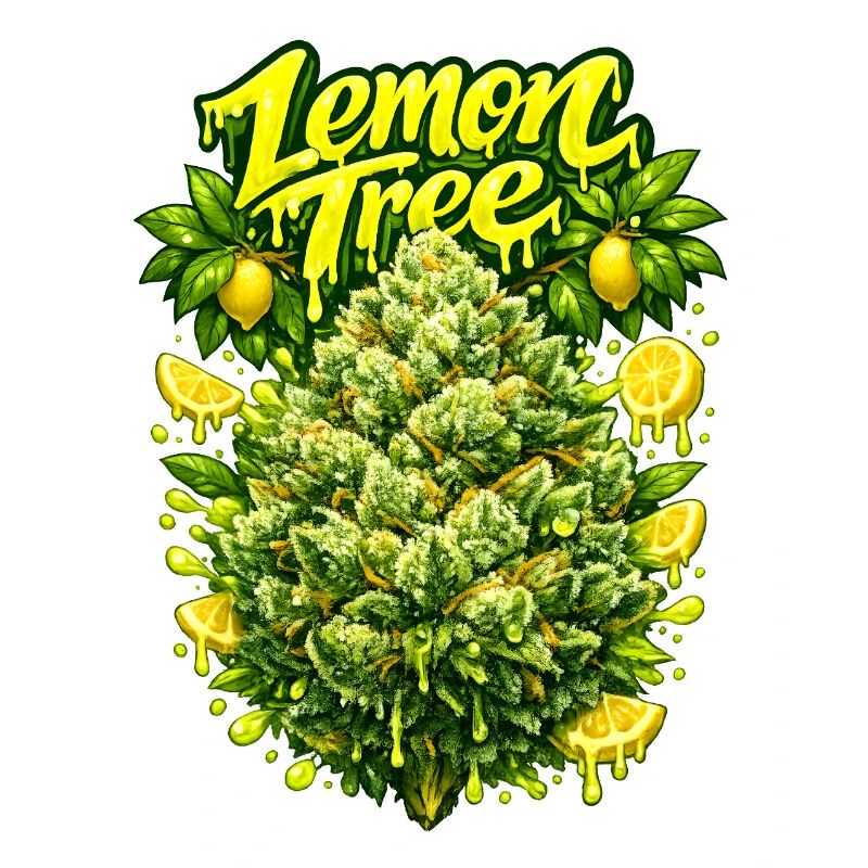 Lemon Tree Graffiti Art Print