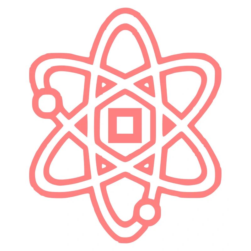 Atom Symbol Physik Kern