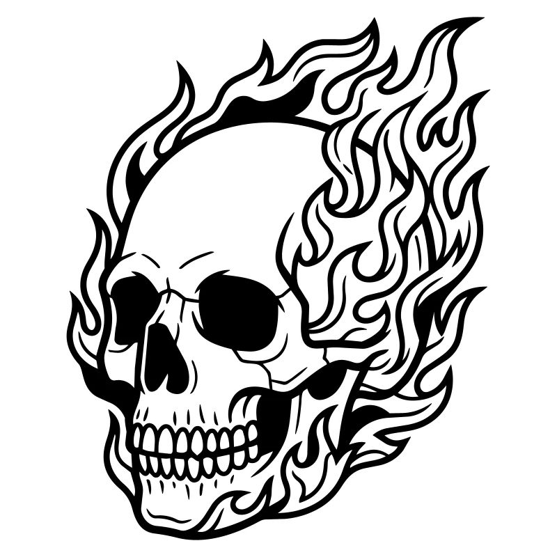 Flamme du crâne