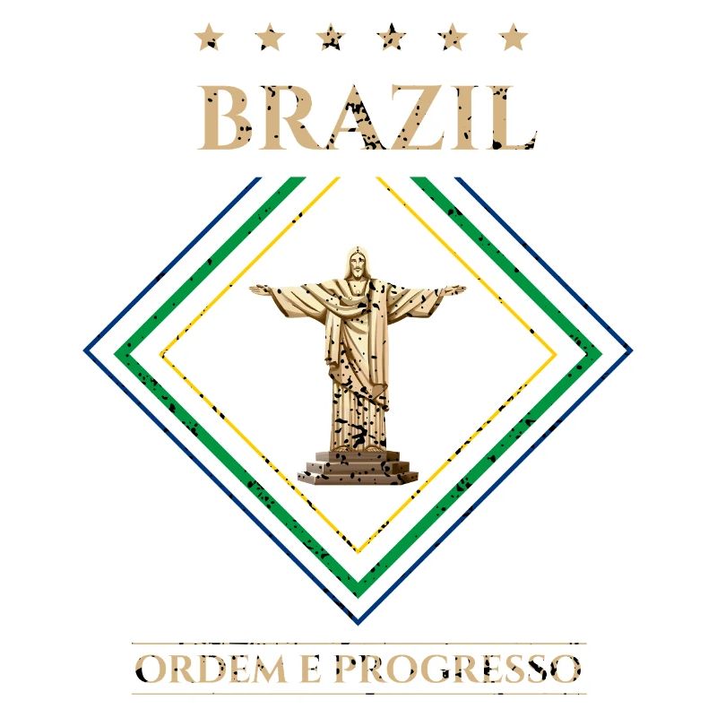 Brésil vintage-Ordre et Progrès