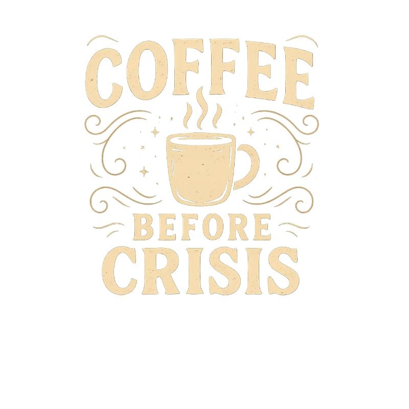 Coffee Before Crisis Illustration