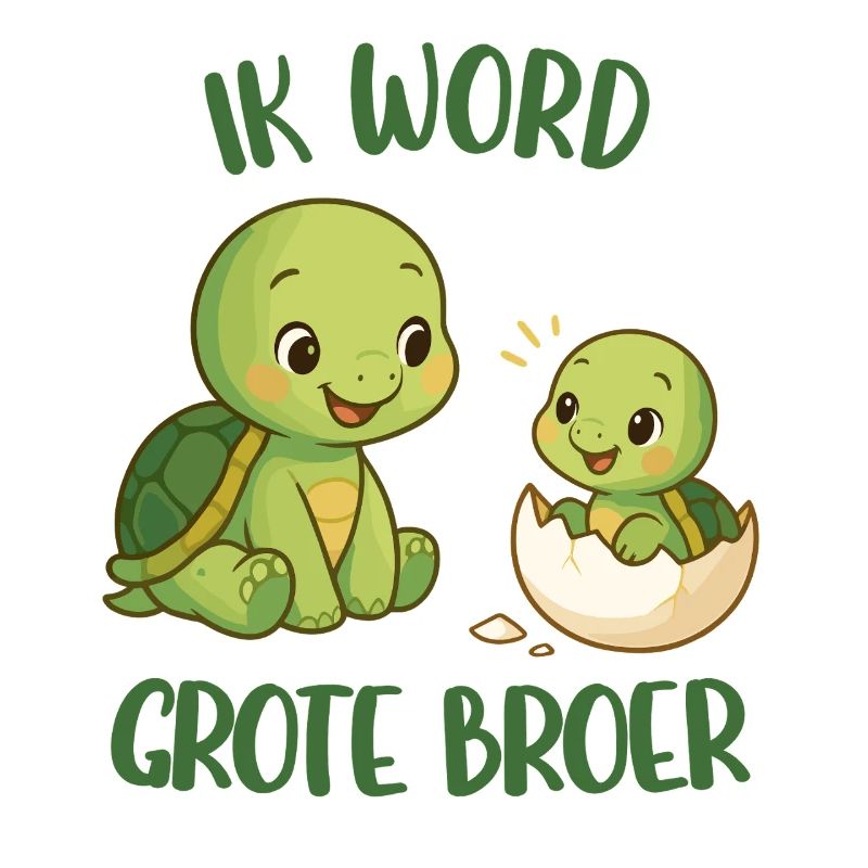 Großer Bruder, ich werde der große Bruder sein, Schildkröte