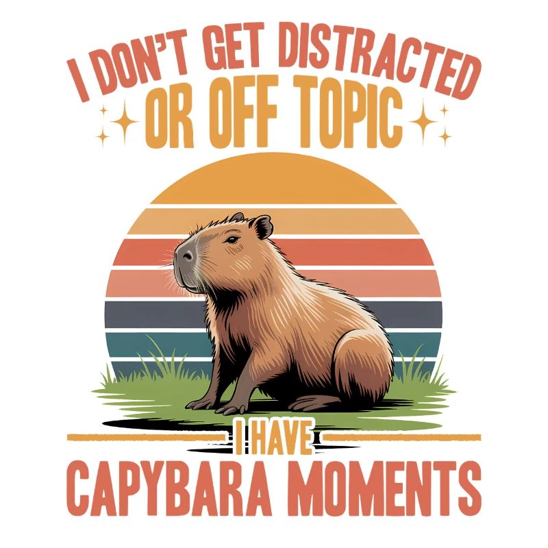 Funny Capybara