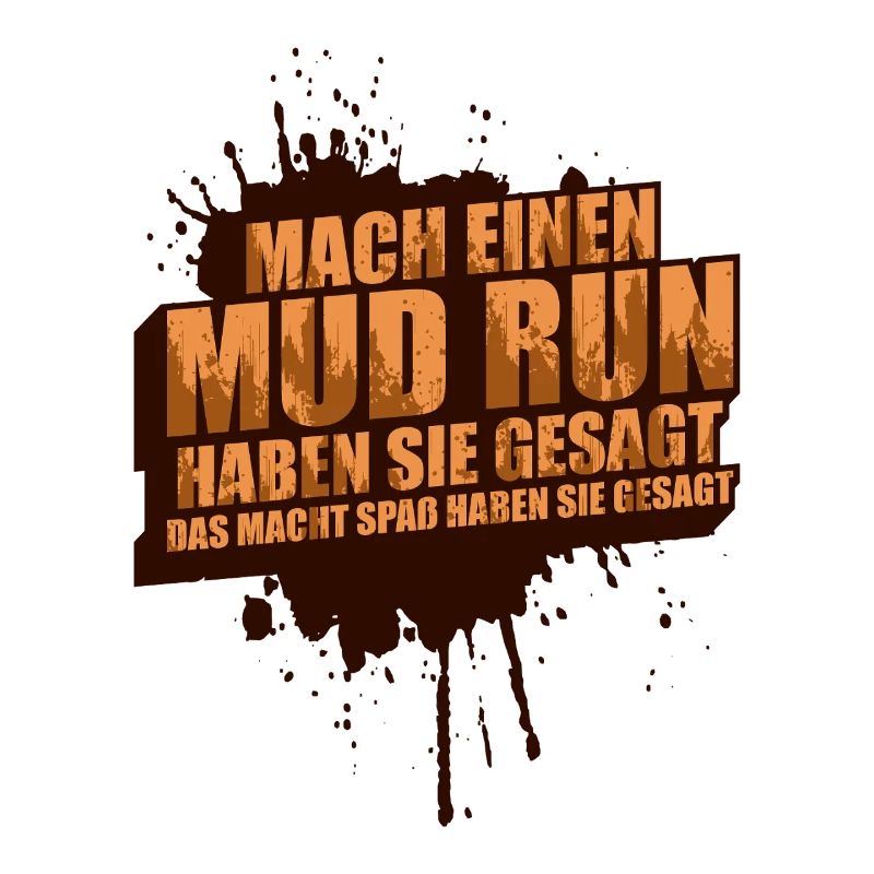 Mach einen Mud run Schlammlauf Mud Run Muddy Race
