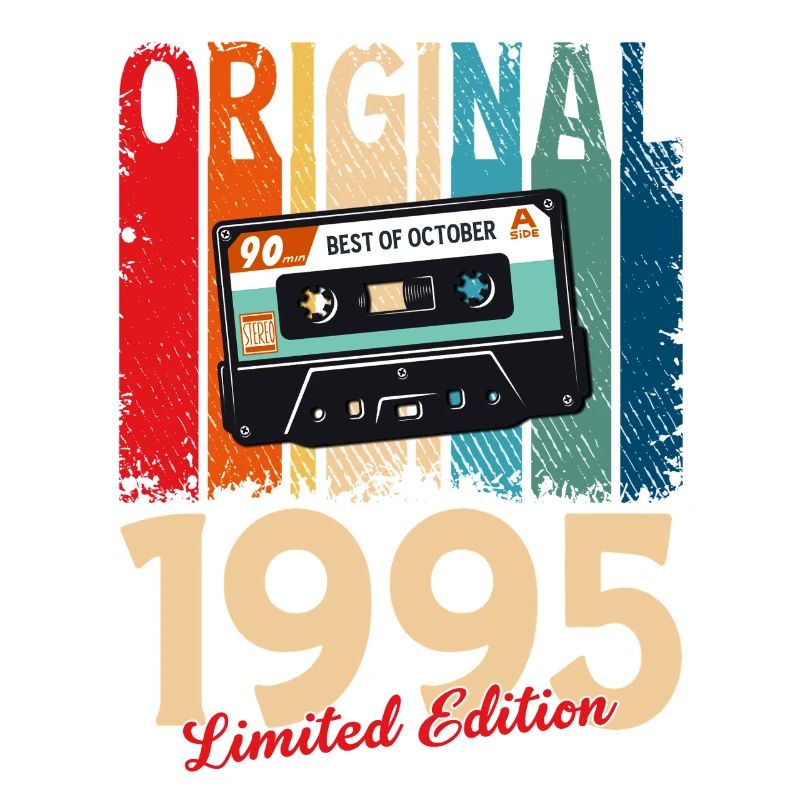 30th Birthday Cassette October Year 1995