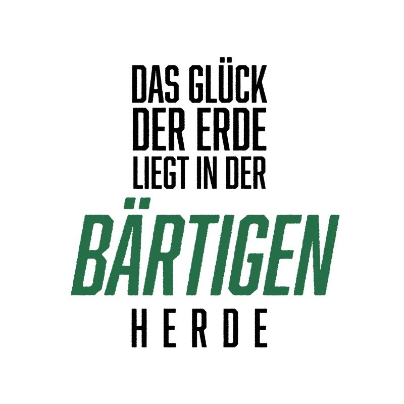 Bart, Bartträger, Lustiger Spruch, Bärtige Herde