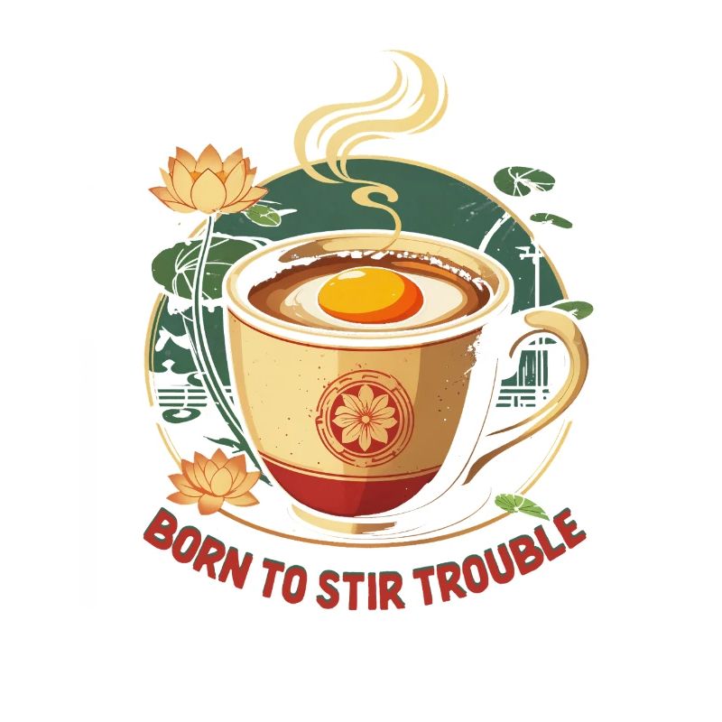 Vietnamesisches Essen Kaffee Mit Eigelb