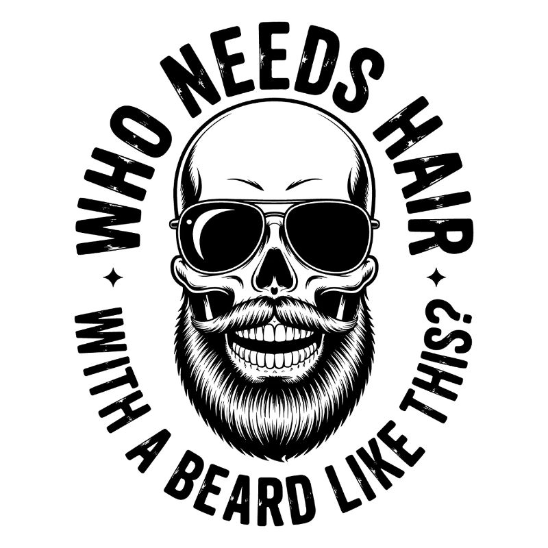 Who Needs Hair With A Beard Like This Bart Glatze