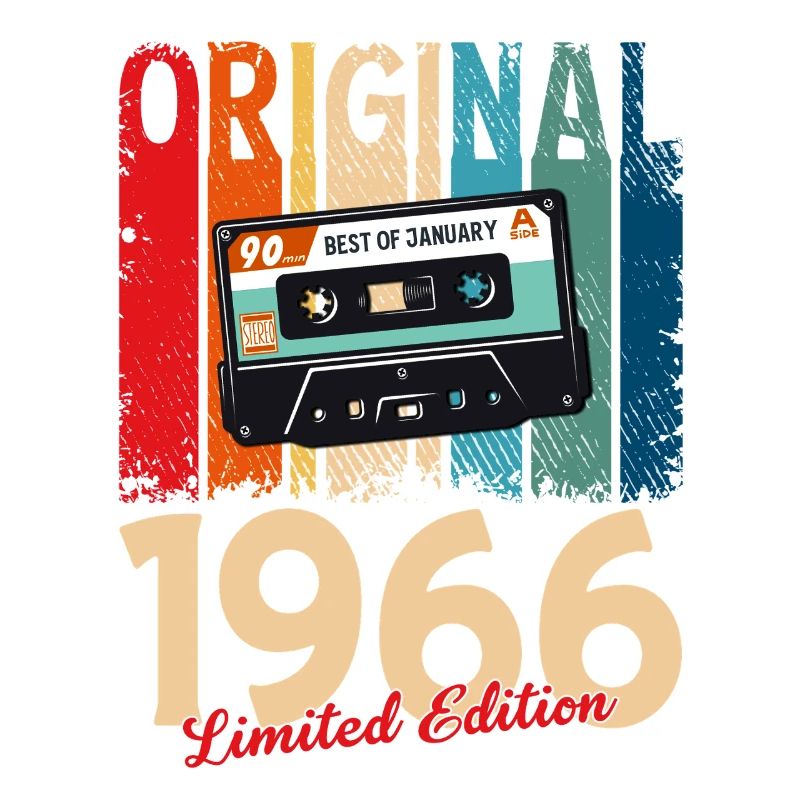 Cassette du 60e anniversaire janvier 1966