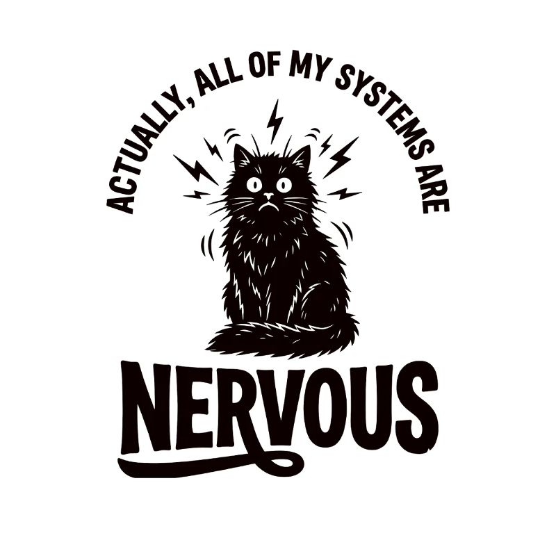 Vraie ironie : déclaration sur le système nerveux du chat