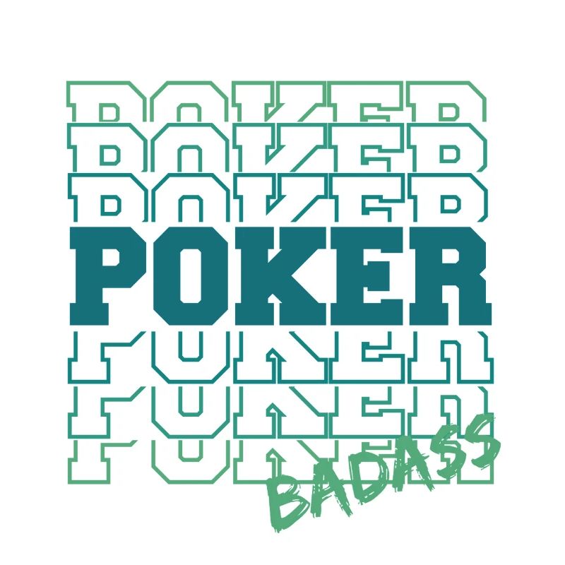 Badass Poker Gradient Typo