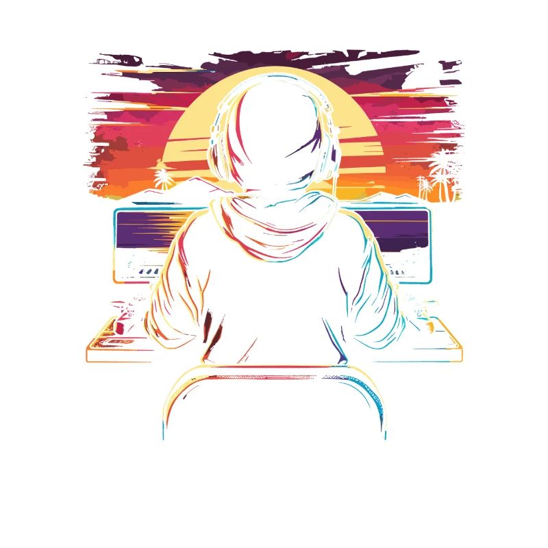 Gamer Synthwave