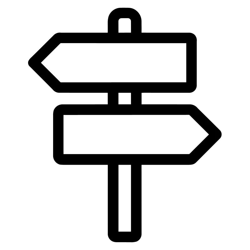 panneau directionnel