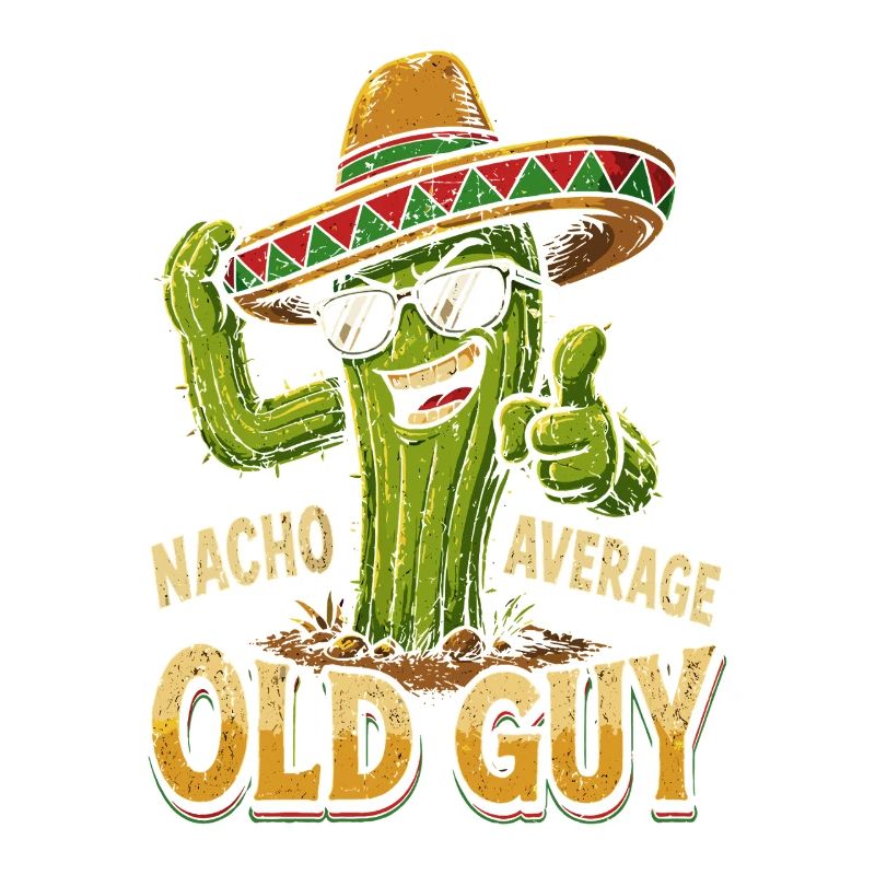 Non-Average Cactus Old Guy