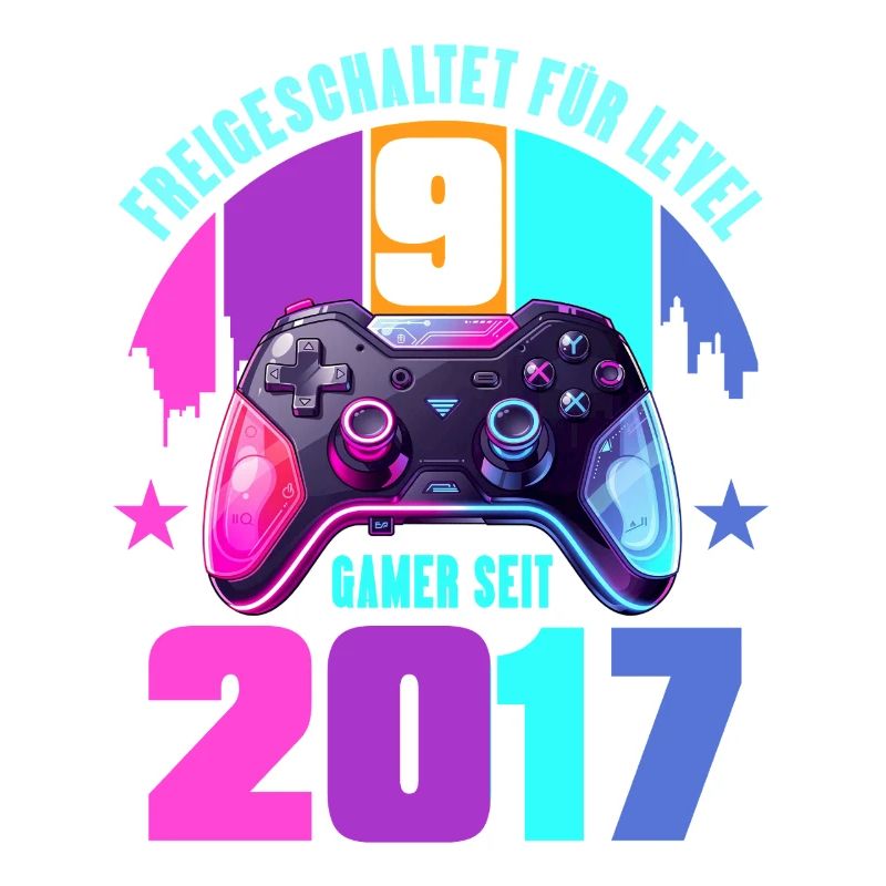 9. Geburtstag Junge Mädchen