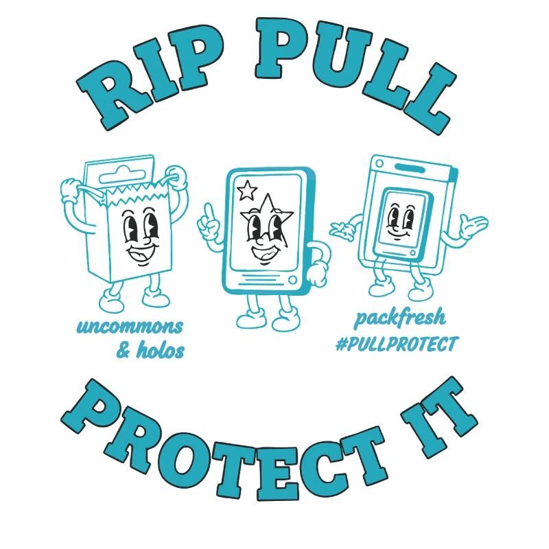 Trading Card Collector Rip Pull Protect It