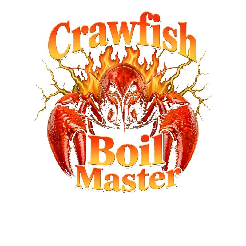 Crawfish Boil Master Funny Men Crawfish