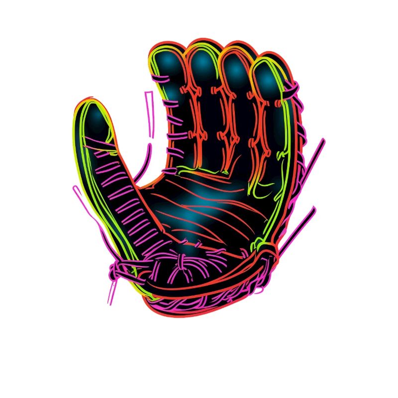 Baseball Glove Synthwave