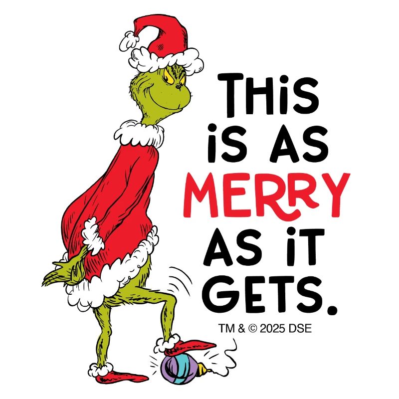 Le Grinch Aussi Joyeux Que Possible Saying