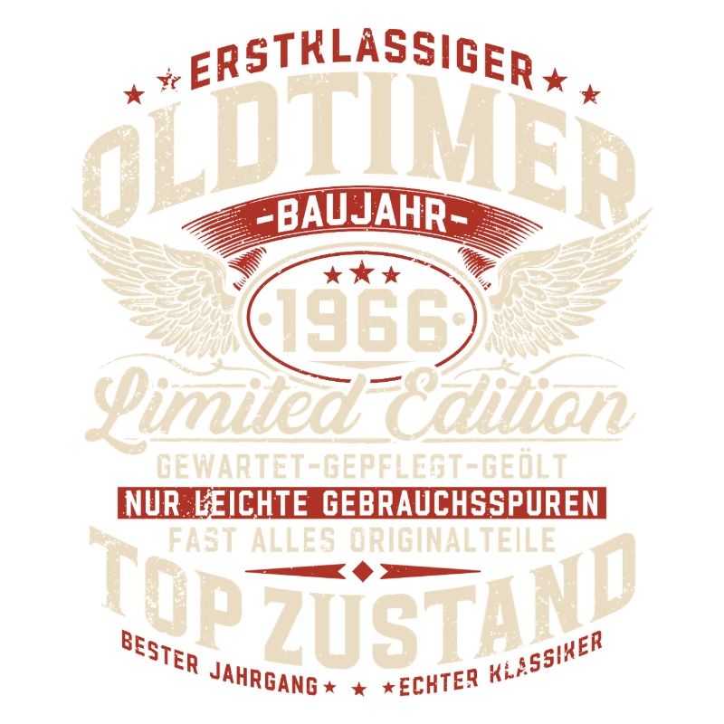  1966 Oldtimer 60. Geburtstag Geschenk Retro