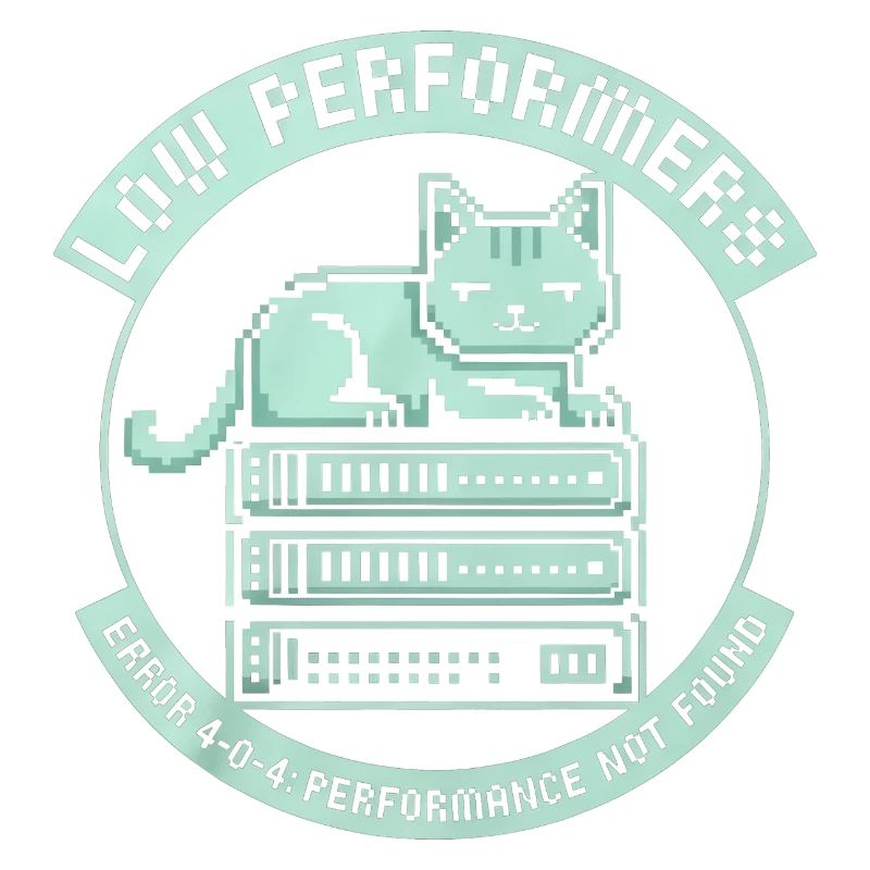 Low Performers Katze Server Pixel Art