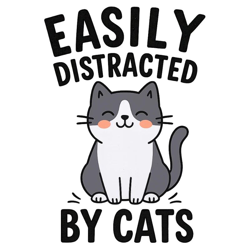 Conception de thème de chat humoristique