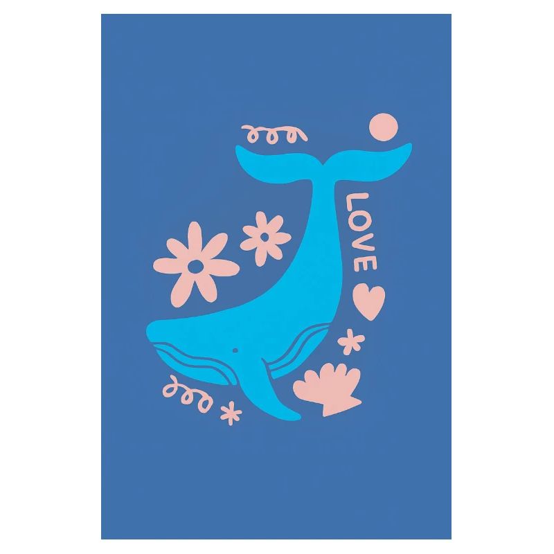 Queue de baleine Floral Love