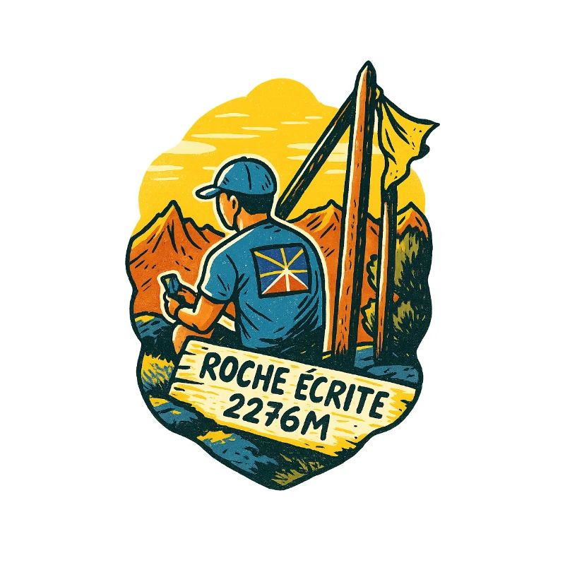 Trail roches écrites