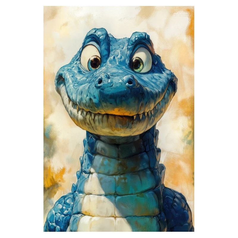Illustration eines Krokodils