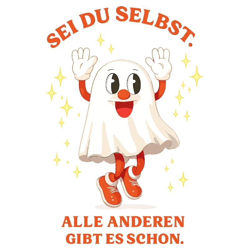 Be Yourself Glittering Ghost