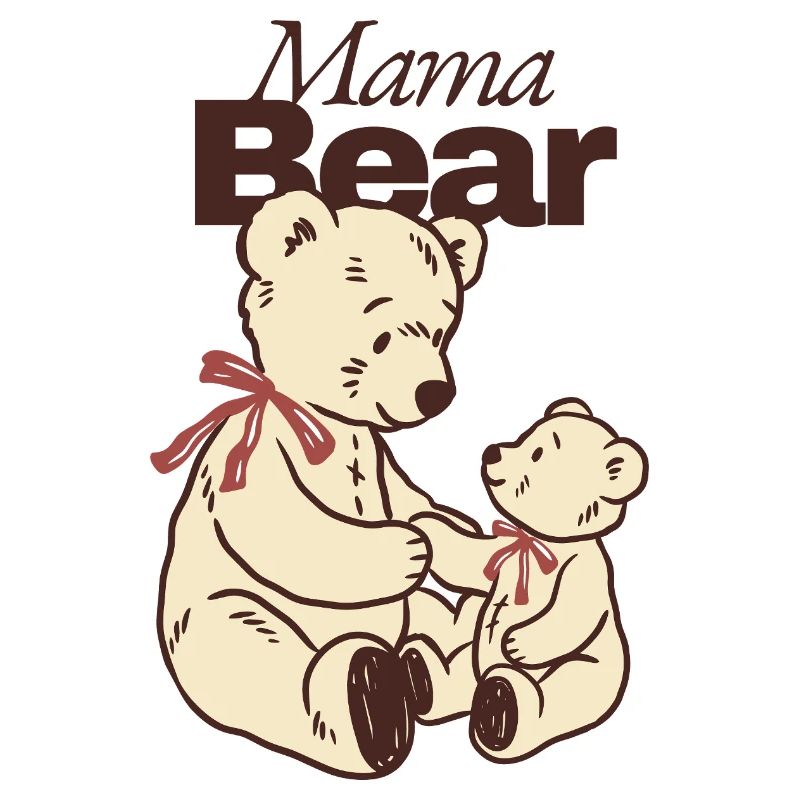 Mamma Orso e Bambino Peluche