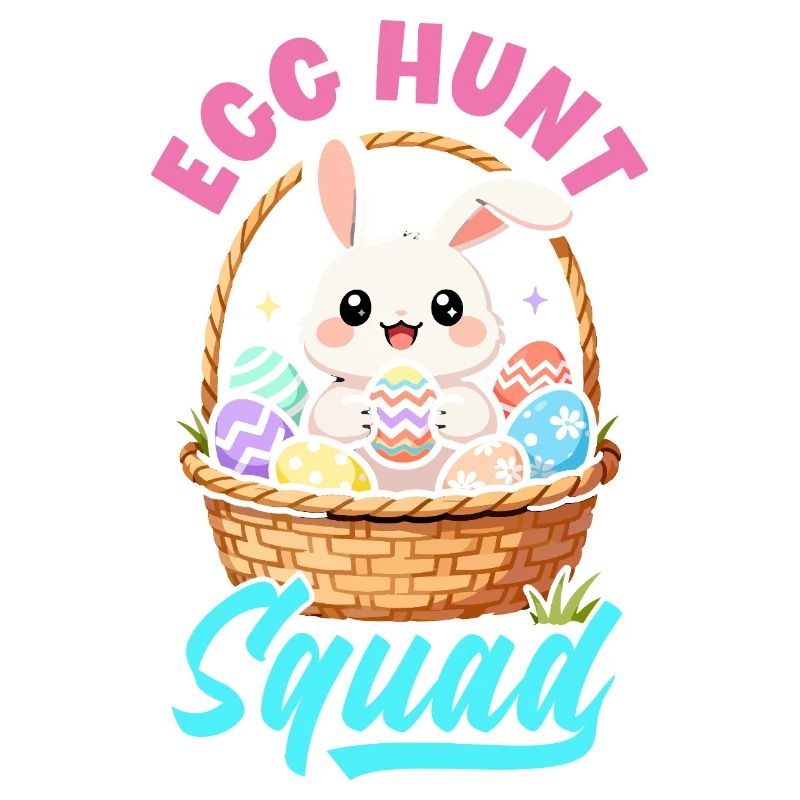 Happy Easter Sweet Easter Bunny Egg Hunt Easter Eggs