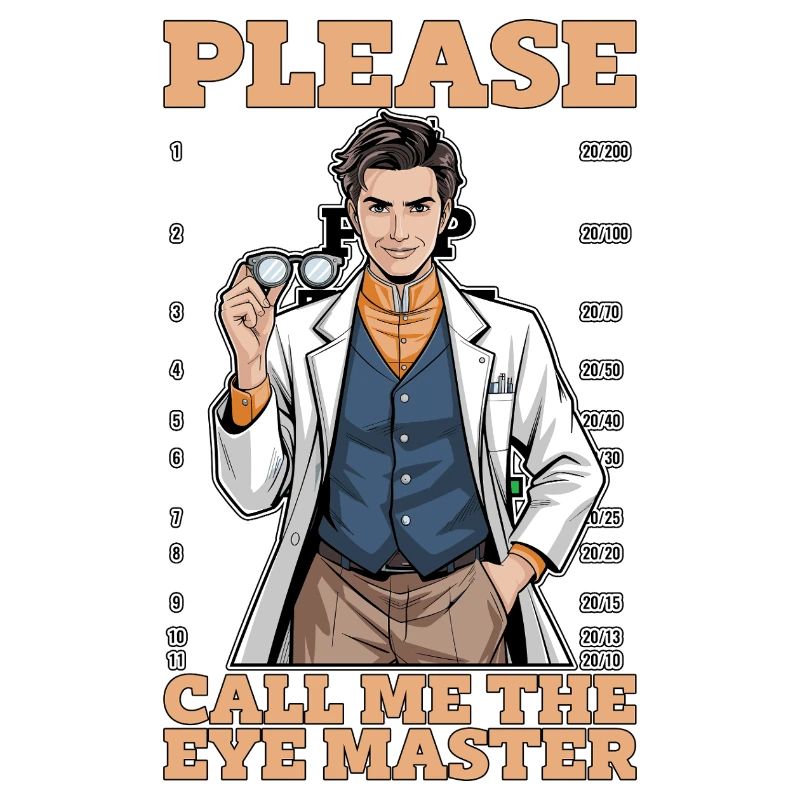 Optometrist Please Call Me The Eye Master Optician
