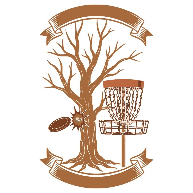 THACK Arbre Hit Disc Golf Panier Disque Volant