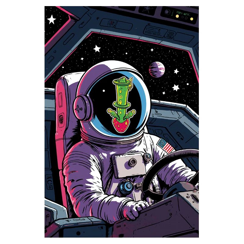 Cactus Alien dans l’espace