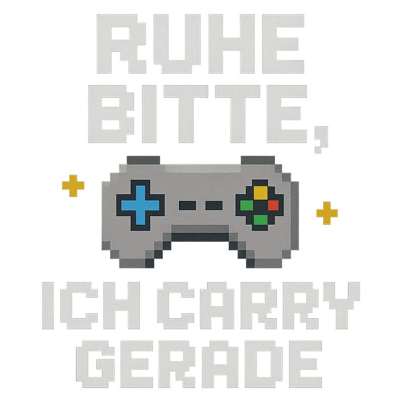 Ruhe Bitte Pixel Controller Grafik