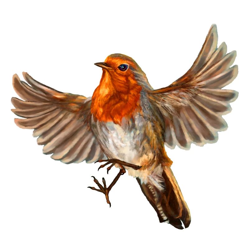 Roter Vogel