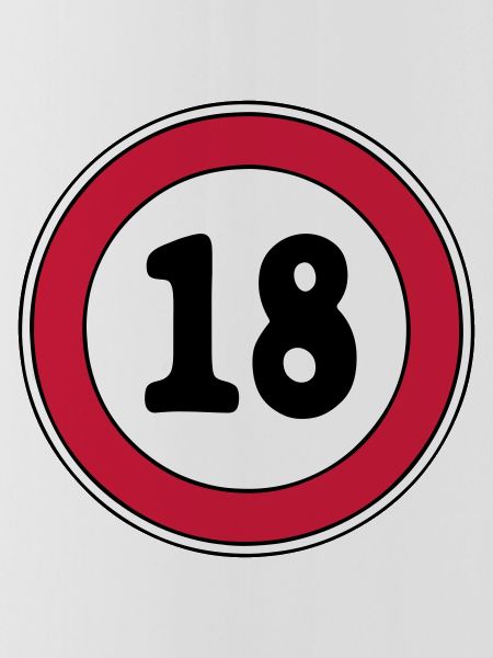 18th birthday sign