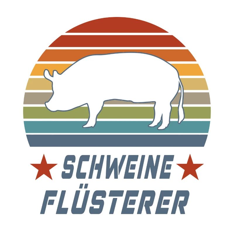 Schweine Flüsterer Design / Geschenkidee